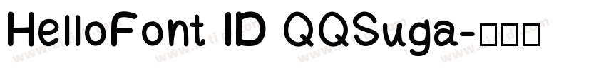 HelloFont ID QQSuga字体转换